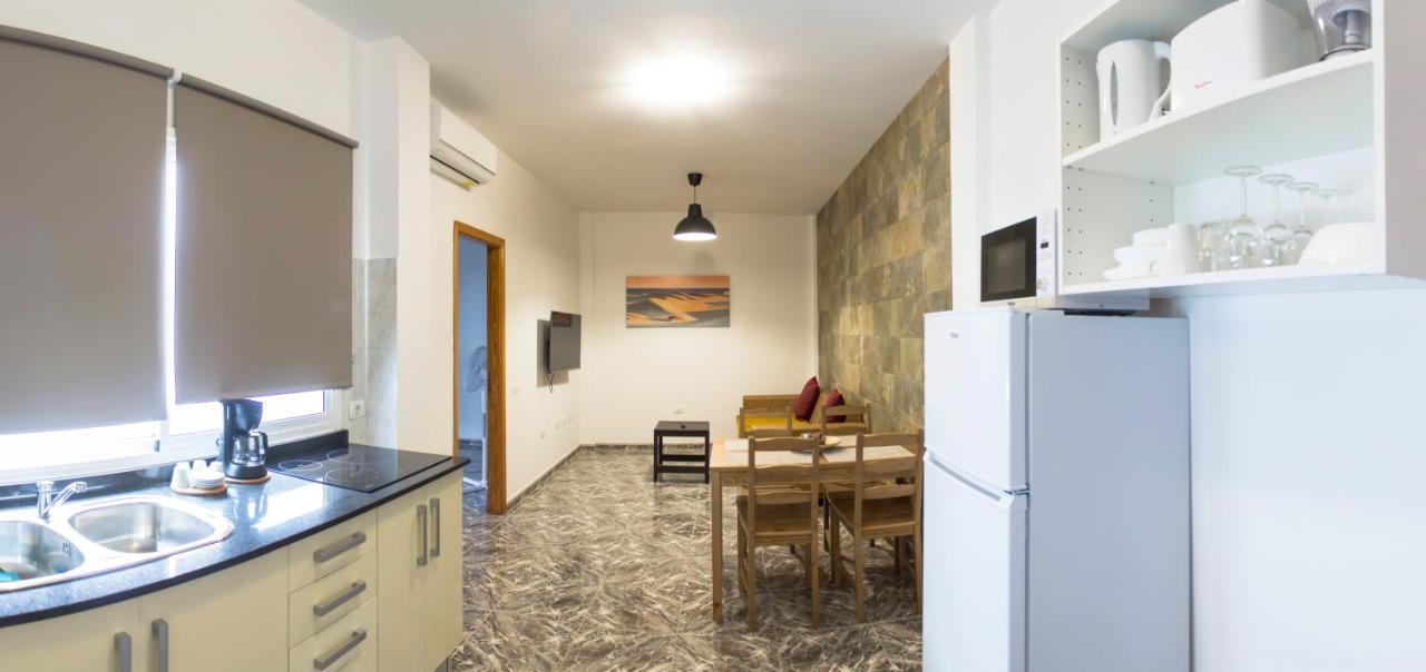 San Nicolás Apartamentos La Aldea Suites מראה חיצוני תמונה